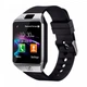 Смарт часы Smart Watch дисплей 1.56 дюйм с камерой 1.3 Мп Чёрно-серебряные (DZ09) - изображение 2