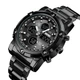 Наручні годинники Skmei 1389BK All Black - зображення 2