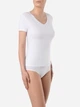 Футболка нательная женская хлопковая Conte Elegant CE Basic Collection LF 2021 (Коробочка) 20С-1061ТСП XS (170-84) White (4810226534984) - изображение 1
