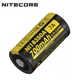 Акумулятор 18350 літій-іонний (Li-Ion) Nitecore NL18350A, 700mAh, 7A, 4.2/3.7/2.75V, Button Top - зображення 1