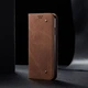 Чехол-книжка с кармашками UniCase Jeans Wallet для Samsung Galaxy S21 (G991) - Brown - изображение 8