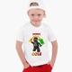 Детская футболка Лего Ниндзяго Коул (LEGO Ninjago Masters of Spinjitzu Cole) (9224-2640) 110-116 см Хлопок Белый - изображение 2