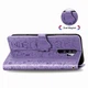 Чохол Embossed Cat and Dog для Xiaomi Redmi Note 8 Pro книжка шкіра PU Purple - зображення 5