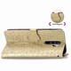 Чохол Embossed Cat and Dog для Xiaomi Redmi Note 8 Pro книжка шкіра PU Gold - зображення 5
