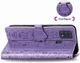 Чохол Embossed Cat and Dog для Samsung Galaxy M31 / M315 книжка шкіра PU Purple - зображення 6