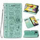 Чохол Embossed Cat and Dog для Samsung Galaxy M31 / M315 книжка шкіра PU Mint - зображення 1