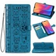 Чехол Embossed Cat and Dog для Xiaomi Redmi 8A книжка кожа PU Blue - изображение 1