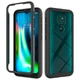 Протиударний чохол для Motorola E7 Plus Black / Transparent - зображення 1