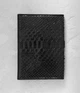 Обкладинка для паспорта Ekzotic Leather Чорна (sp01) - зображення 2