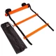 Координационная лестница дорожка Zelart My Fit 6м C-4111 Orange-Black - изображение 1