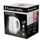 Електрочайник Russell Hobbs Honeycomb 1.7л, пластик, білий - изображение 6