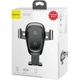 Автомобильный держатель холдер с БЗУ Baseus Wireless Charger Explore Gravity Car Mount WXYL-K01 Black - изображение 7