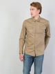 Рубашка хлопковая мужская Colin's CL1046446CML XS Camel - изображение 3