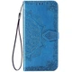 Шкіряний чохол (книжка) Art Case з візитницею для ZTE Blade V2020 Smart Синій Без бренду - зображення 1