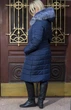 Зимняя куртка Miorichi Милена 58 Синий (04004-si-blue58) - изображение 2