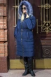 Зимняя куртка Miorichi Милена 58 Синий (04004-si-blue58) - изображение 4