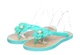 В'єтнамки DF-Shoes XK0110138 37 Бірюзові - зображення 1