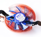 Кулер процессорный Pccooler Firebird SPA-801 для Intel LGA 115X/775, AMD AM2, 3-pin, RPM 2500±10 - изображение 1