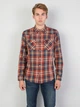 Рубашка хлопковая мужская Colin's CL1047335ORA XS Orange - изображение 4