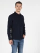 Рубашка хлопковая мужская Colin's CL1050122DNV S Dark Navy - изображение 1