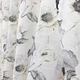 Тюль лён-муар с цветочным рисунком Adagio Windows Decor L012 Серая 2х2,7м - 2 шт - изображение 3