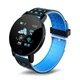 Смарт-часы Smart Watch 119 Plus Blue дисплей 1.3" - изображение 4