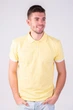 Футболка поло мужская TvoePolo однотонное XL Желтое (5718-04xl) - изображение 1