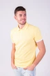 Футболка поло мужская TvoePolo однотонное XL Желтое (5718-04xl) - изображение 2