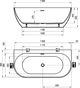 Ванна акриловая RAVAK Freedom W 166x80 XC00100024 - изображение 5