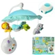 Музичний мобіль з проектором з підвісними іграшками і пультом Joy Toy 7180 / дитячий нічник-проектор - зображення 2