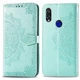 Чехол Vintage для Xiaomi Redmi 7 книжка кожа PU бирюзовый - изображение 8