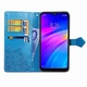 Чехол Vintage для Xiaomi Redmi Note 7 книжка кожа PU голубой - изображение 3