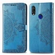 Чехол Vintage для Xiaomi Redmi Note 7 книжка кожа PU голубой - изображение 7