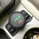 Автомобільний вольтметр 3 в 1 із термометром VST-706 у прикурювач + USB зарядка Чорний із зеленими цифрами - зображення 3