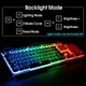 Комплект проводная клавиатура с мышкой и LED RGB подсветкой UKC K33 (K33) - изображение 4