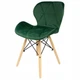 Крісло JUMI Scandinavian Design (велюр) Green - зображення 3