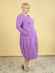 Женское платье NadiN UA11620/16 Светло-фиолетовое 54 р - изображение 2