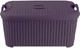 Корзина с крышкой Planet Flexi 32 л Темно-фиолетовый (10553kmd) - изображение 1