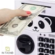 Копилка сейф PANDA Чёрно белая детская с кодовым замком и музыкой - изображение 4