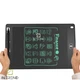 Дитячий планшет для малювання LCD GTM Writing Tablet Чорний Графічний на 12 дюймів для малюнків зі стилусом - зображення 5