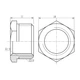 Футорка SD Forte 3/8"х1/4" НВ SF37496 - изображение 2