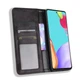 Чехол-книжка Deexe Retro Style для Samsung Galaxy A52 (A525) / A52s (A528) - Black - изображение 5