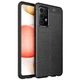 Силиконовый (TPU) чехол Deexe Leather Cover для Samsung Galaxy A52 (A525) / A52s (A528) - Black - изображение 1