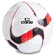 Мяч футбольный ламинированный Core №5 DIAMOND 025 White-Black-Red - изображение 1