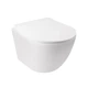 Унитаз подвесной Qtap Jay ULTRA QUIET с сиденьем SLIM DUROPLAST/ SOFT-CLOSE/ QUICK RELASE QT07335177W - изображение 1