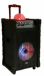 Аккумуляторная колонка DMS K10-10FZ Bluetooth, USB, MP3, Wireless LED - зображення 1