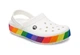 Сабо Crocband™ Rainbow Block Clog M8W10-40.5-26-26.5 см White Multi 206361-W - зображення 2
