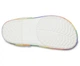 Сабо Crocband™ Rainbow Block Clog M8W10-40.5-26-26.5 см White Multi 206361-W - зображення 5