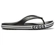 Сланці Crocs Bayaband Flip M8W10-40.5-26-26.5 см Black White 205393-W - зображення 1