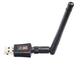 WiFi USB адаптер Digital Мережева карта 2,4 ГГц/5 ГГц LAN 600 Мбіт Чорний (1008-983-00) - зображення 4